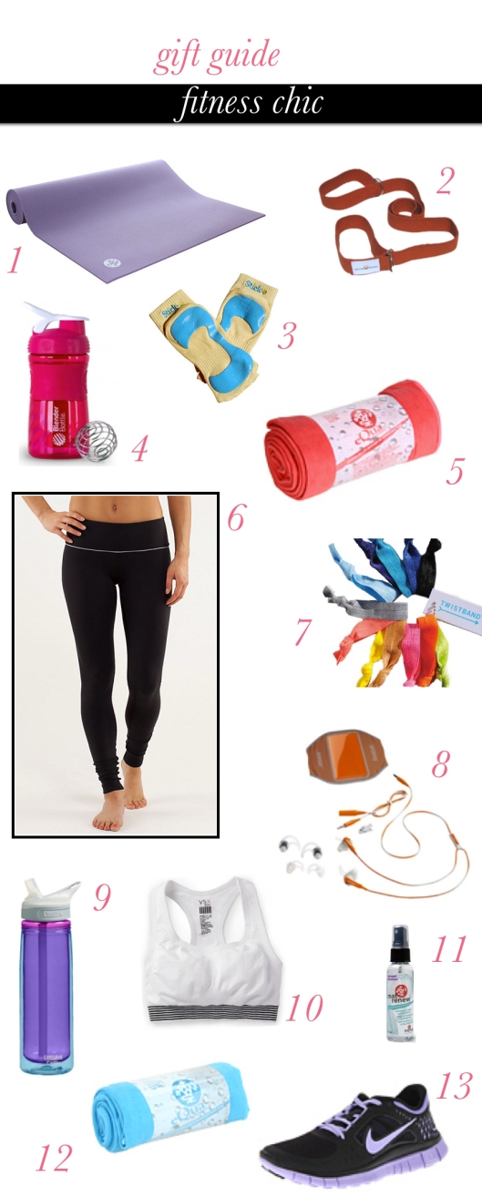 Holiday Gift Guide - Fitness Chic