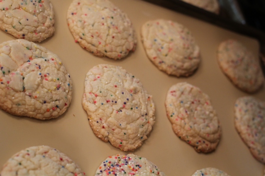 cake batter cookies
