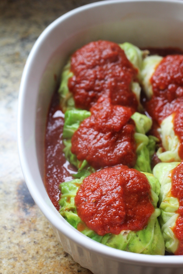 Vegan 'Ricotta' Stuffed Cabbage | TheSubtleStatement.com | #21dayfix #vegan #glutenfree